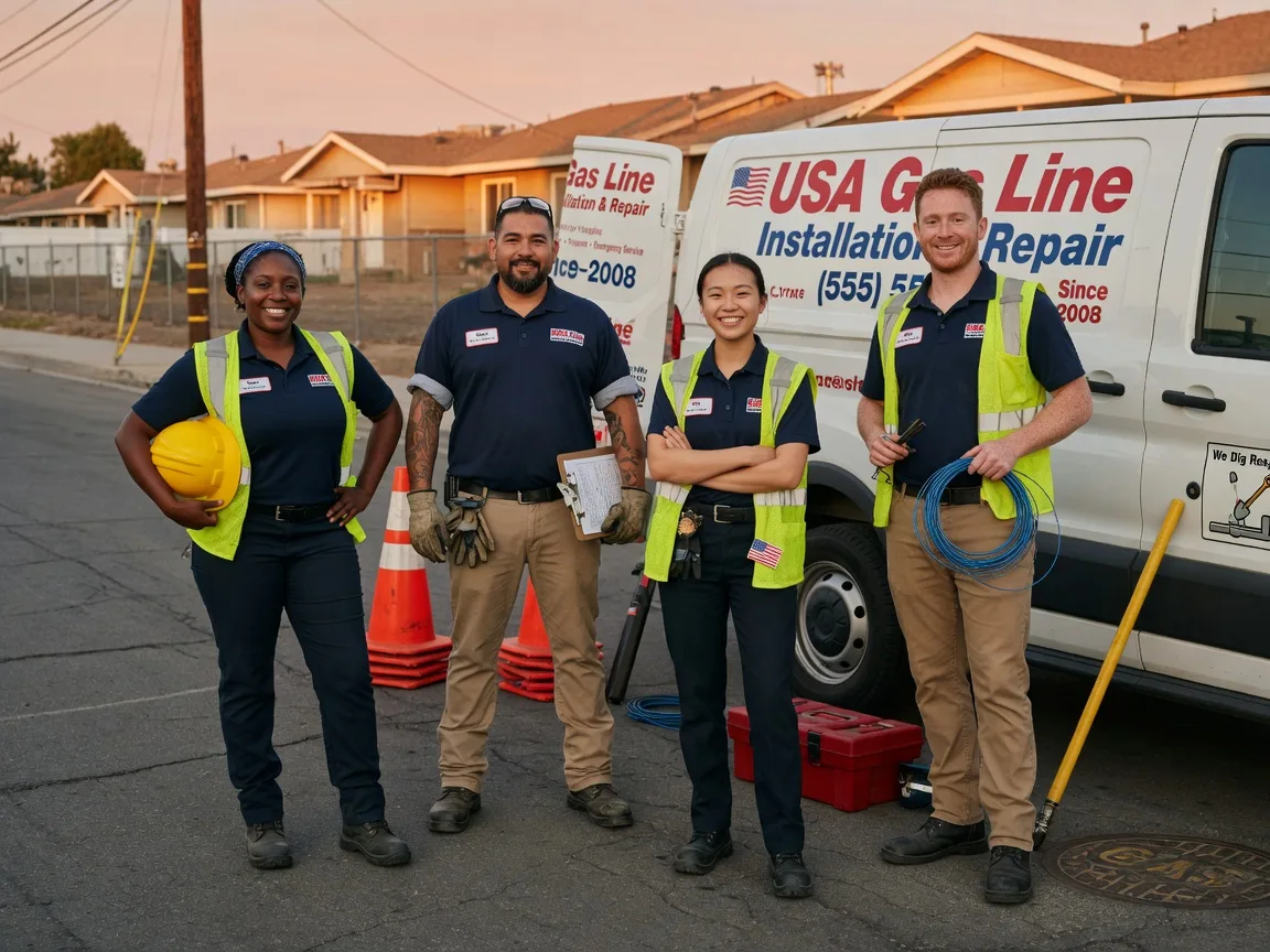 Gas Line Installation company in Cobb Island, MD